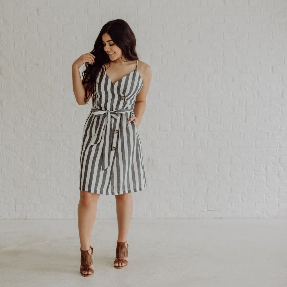 Striped Dress - Picture 2 of 5